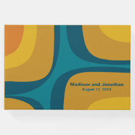 Mid Century Moderne Retro Groove Modernist Gastenboek