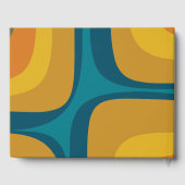 Mid Century Moderne Retro Groove Modernist Gastenboek (Achterkant)