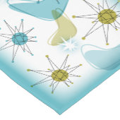 Mid Century moderne Starburst tafel runner Korte Tafelloper (Hoek)