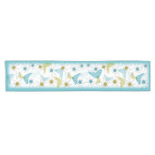 Mid Century moderne Starburst tafel runner Korte Tafelloper (Horizontaal)