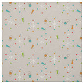 Mid-Century Moderne Starbursts Stof (Swatch)