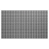 Mid-Century Moderne vis, zwart-wit Stof (Yard (91,4 cm))