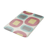 Mid Century Moderne Vormen Meerkleurig Badmat (Gekanteld)