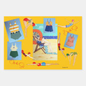 Mid Century Moderne Wrapping Paper (Voorkant 3)