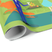 Mid Century Moderne Wrapping Paper Cadeaupapier (Rol Hoek)