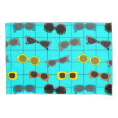 Mid-Century Moderne zonnebril Kussensloop (Voorkant)