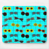 Mid-Century Moderne zonnebril Muismat (Voorkant)