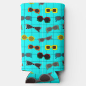 Mid-Century Moderne zonnebril Seltzer Blikjeskoeler (Achterkant)