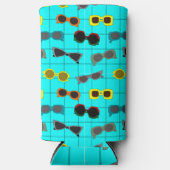 Mid-Century Moderne zonnebril Seltzer Blikjeskoeler (Voorkant)