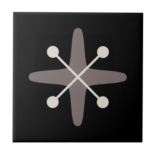 Mid Century Modernist Design Tegeltje (Voorkant)