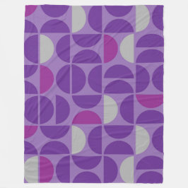 Mid Century Regal Tegels Fleece Deken