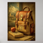 Mid-Century Retro Education Art – Timeless Journey Poster (Voorkant)