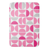 Mid Century Roze Tegels Badmat (Voorkant Verticaal)