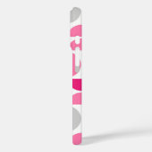 Mid Century Roze Tegels Case-Mate iPhone Case (Achterkant / Links)