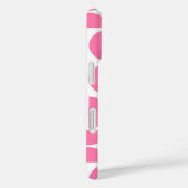 Mid Century Roze Tegels Case-Mate iPhone Case (Achterkant / Rechts)