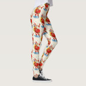 Mid Century Sinterklaas Leuke Partij Vrouwen Leggings (Rechts)