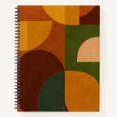Mid-Century Soul Pattern Notitieboek (Voorkant)