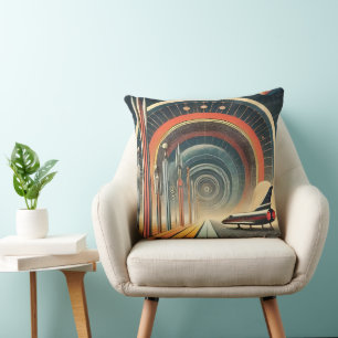 Mid Century Space Age Art Wormhole Port Kussen
