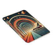 Mid Century Space Age Art Wormhole Port Magneet (Rechterzijde)