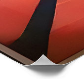 Mid Century Space Age Art Wormhole Port Poster (Hoek)