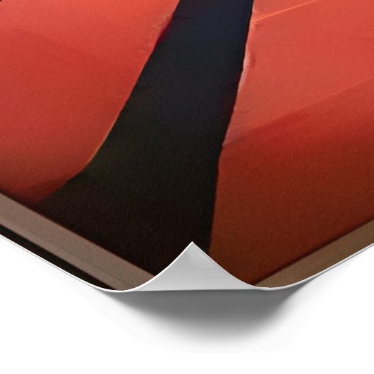 Mid Century Space Age Art Wormhole Port Poster (Hoek)