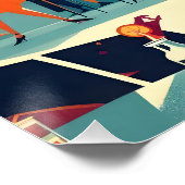 Mid Century Space Age Cocktail Party Perfect Poster (Hoek)