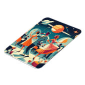 Mid Century Space Age Cocktailparty Magneet (Linkerzijde)
