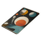 Mid Century Space Age Kunst Melkweg Golven Magneet (Linkerzijde)