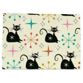 Mid Century Starbursts beroemd gemaakt door Black  Groot Cadeauzakje (Achterkant)