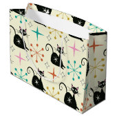 Mid Century Starbursts beroemd gemaakt door Black  Groot Cadeauzakje (Achterkant Gekanteld)