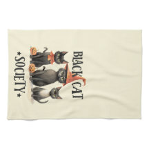 Mid-Century  stijl Black Cat Society