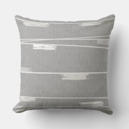 Mid-Century Stripe Grey Combo Kussen