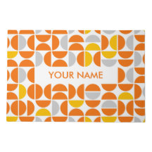 Mid Century Sunny Tegels Deurmat