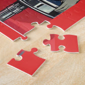 Mid Century Teenage Katten In Een Diner Legpuzzel (Zijkant)