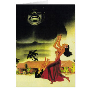 Mid-Century Tiki-lounge-menuscard