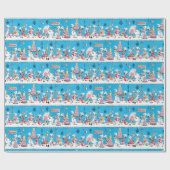  'Mid Century' uit de jaren '50, 'Birthday Wrappin Cadeaupapier (Vlak)