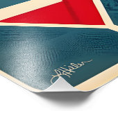 Mid Century Valentijn Dancing Paar Foto Afdruk (Hoek)