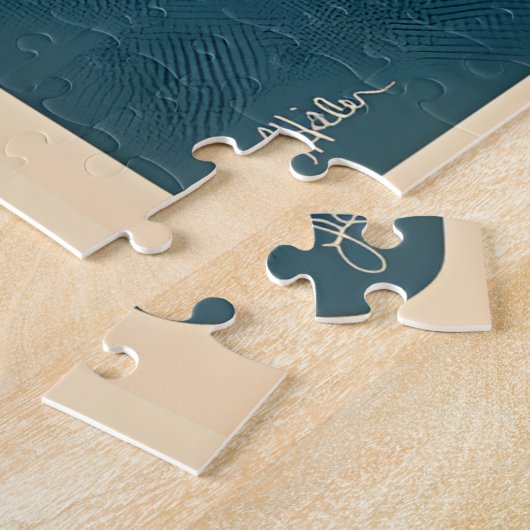 Mid Century Valentijn Dancing Paar Legpuzzel (Zijkant)