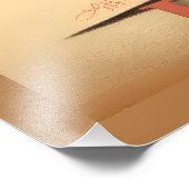 Mid Century Valentijn Dancing Paar met Martini Foto Afdruk (Hoek)