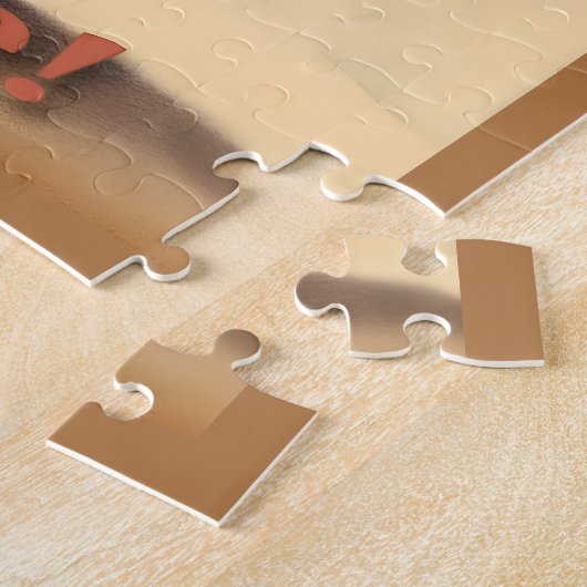 Mid Century Valentijn Dancing Paar met Martini Legpuzzel (Zijkant)