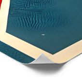 Mid Century Valentijn Dancing Paar Poster (Hoek)