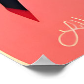 Mid Century Valentijn Dancing Paar Poster (Hoek)