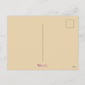 Mid Century Valentijn Martini cocktail Feestdagenkaart (Achterkant)