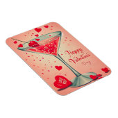 Mid Century Valentijn Martini cocktail Magneet (Rechterzijde)