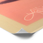 Mid Century Valentijn Martini cocktail Poster (Hoek)