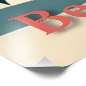 Mid Century Valentijn Modern Hip Dancing Paar Foto Afdruk (Hoek)