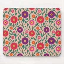 Mid-Century Vine Flower | Garden Garland Peach