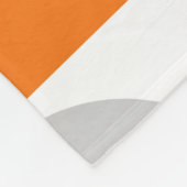 Mid Century zonnige Tegels Fleece Deken (Hoek)