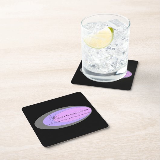  mid-eeuws modern kartonnen onderzetters (Insitu)