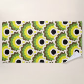 Mid-eeuwse modderkeukenhanddoek strandlaken (Voorkant)